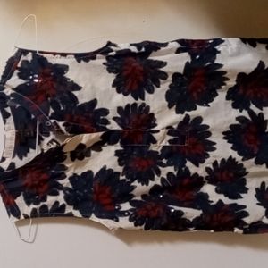 J.Crew 3/4 button top